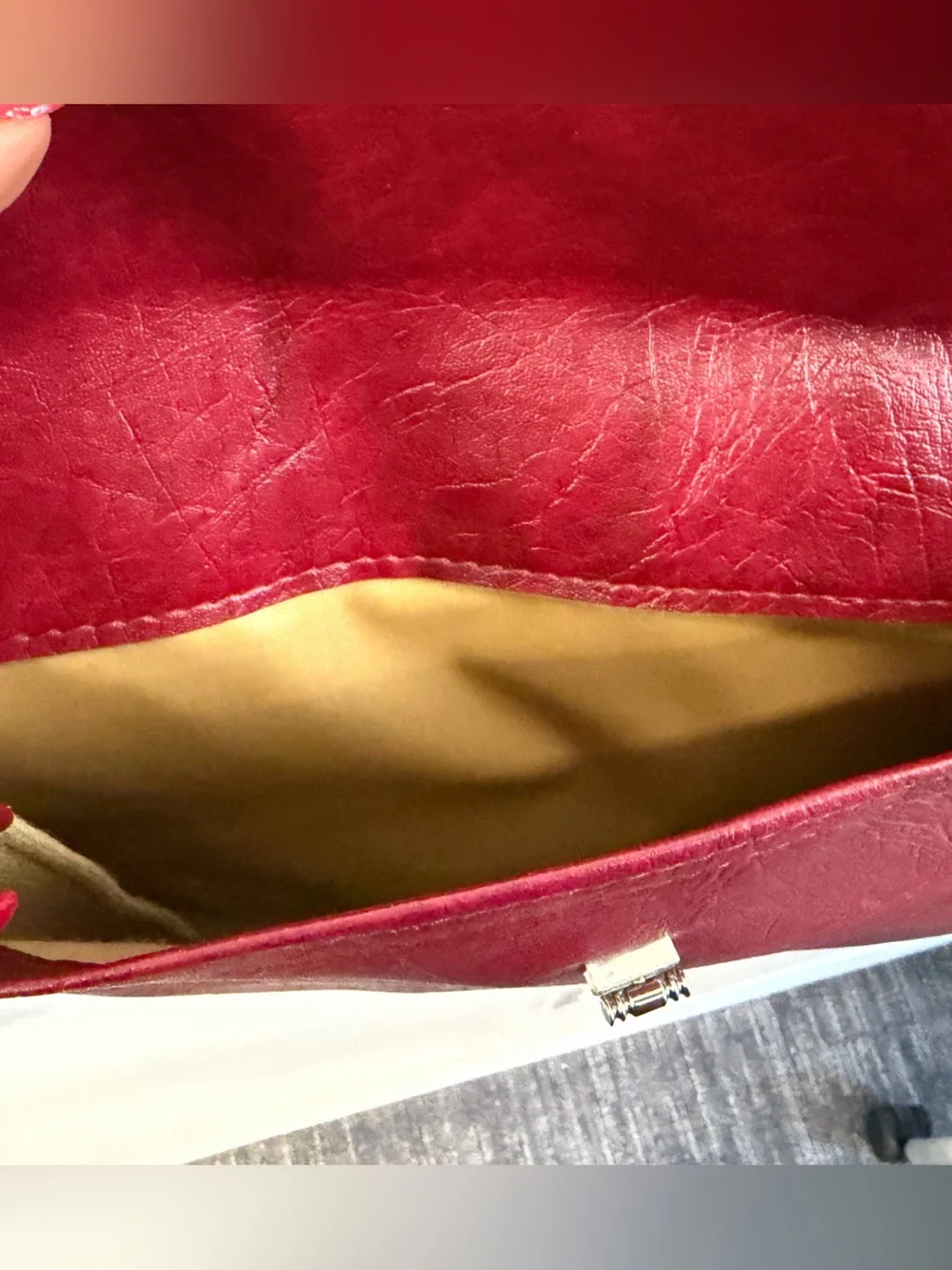 Vintage Samsonite Burgundy Carry On Travel Bag Shoulder Bag Retro Luggage